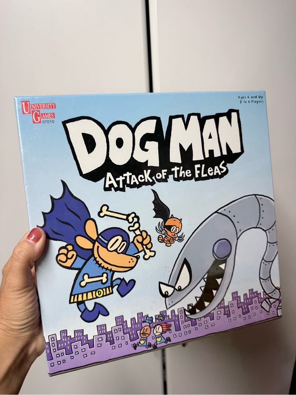 Dog Man: Attack of the Fleas Board Game